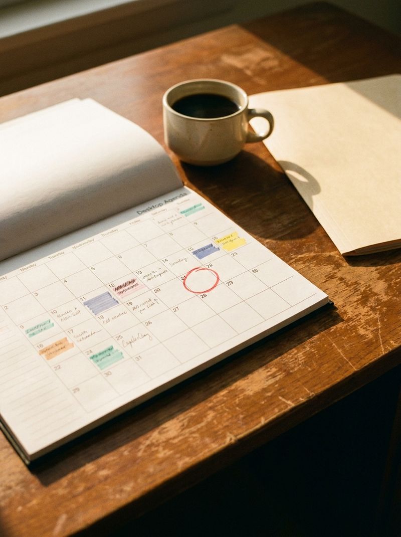 Calendario de seguimiento para renovación anual de habilitación